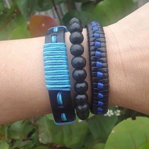 3 Piece Multi Layer Bracelet set